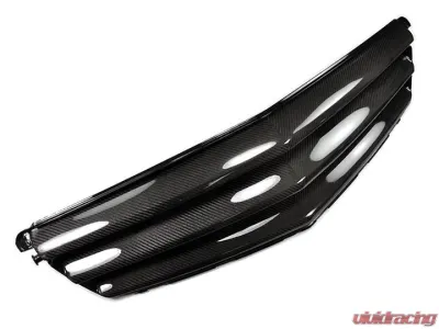 AutoTecknic Replacement Carbon Fiber Front Grille Mercedes-Benz W204 C-Class Sedan 2008-2013 - ATK-MB-0168-CF