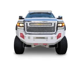 Chassis Unlimited Sierra Front Bumper For 15-19 Sierra 2500HD/3500HD Sensors Not Included No Tow Hook Recovery Points Proform Series