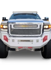 Chassis Unlimited Sierra Front Bumper For 15-19 Sierra 2500HD/3500HD Sensors Not Included No Tow Hook Recovery Points Proform Series                                     - CUB920301 - Image 4