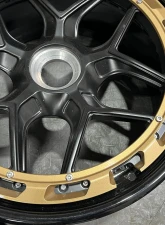 VR Forged D04 3-piece Wheel Set 20x9.5 21x12 Centerlock Porsche 992 991 Widebody CLEARANCE                                     - VRF-D04-3PC-992-CL - Image 4