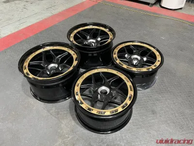VR Forged D04 3-piece Wheel Set 20x9.5 21x12 Centerlock Porsche 992 991 Widebody CLEARANCE - VRF-D04-3PC-992-CL