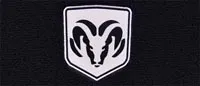 #201 Rams Head In Shield
