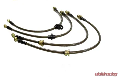Agency Power Front Steel Braided Brake Lines Ford Mustang Cobra 94-98 - AP-MC9498-405