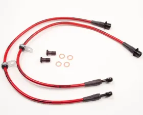 Agency Power Front Steel Braided Brake Lines Scion xA | xB 04-07