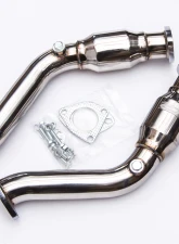 Agency Power Stainless Steel Resonated Test Pipes Nissan 350Z 03-06                                     - AP-Z33-171R - Image 2