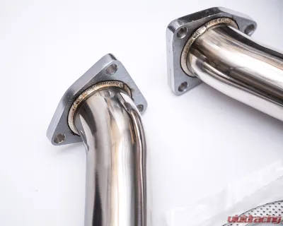 Agency Power Stainless Steel Resonated Test Pipes Nissan 350Z 03-06 - AP-Z33-171R