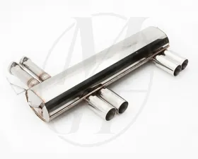 Meisterschaft Stainless GT Racing Axle Back Muffler BMW M3 E46 01-06