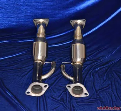 Motordyne Advanced Resonance Tuning Pipes With High Flow Cats Infiniti G35 03-08 - MD-037