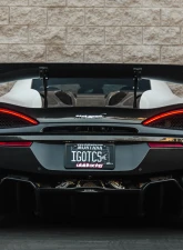 VR Aero Carbon Fiber Rear Spoiler 61 Inch GTC McLaren 570S | 540                                     - AP-570S-610 - Image 2