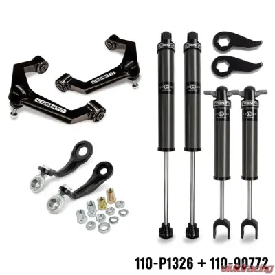 Cognito Motorsports 3" Performance Leveling Kit w/ 2.0 IFP Shocks Chevrolet | GMC 2500/3500 2WD/4WD 2020-2025 - 110-P1326