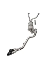 Corsa 22-24 Toyota Tundra 4WD 3in Sport Cat-Back Side Exit Exhaust System w/ Twin 4in BlackPVD Tips                                     - 21245BLK - Image 3