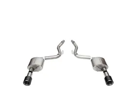 Corsa 2024-2024 Ford Mustang GT 5.0L V8 Xtreme 4.5 Cat-Back Duel Rear w/ 4.5 In Carbon Fiber Tips