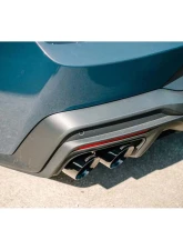 Corsa 2024+ Ford Mustang Dark Horse 5.0L 3in Dual Rear Cat-Back w/Twin 4.5in Black PVD SlashTips                                     - 21265BLK - Image 3