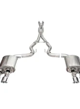 Corsa 2024+ Ford Mustang Dark Horse 5.0L 3.0in Dual Rear Exit Cat-Back w/Twin 4.5in Polish Slash Tips                                     - 21265 - Image 3