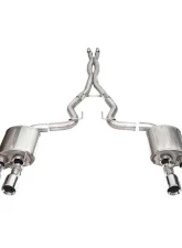 Corsa 2024+ Ford Mustang Dark Horse 5.0L 3in Dual Rear Exit Cat-Back w/Twin 4.5in Polish Straight Tip                                     - 21266 - Image 3