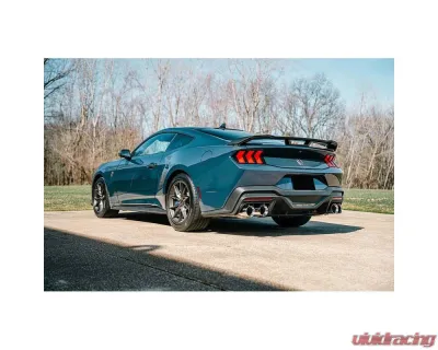 Corsa 2024+ Ford Mustang Dark Horse 5.0L 3in Dual Rear Exit Cat-Back w/Twin 4.5in Polish Straight Tip - 21266