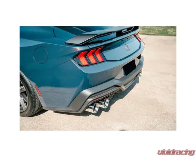 Corsa 2024+ Ford Mustang Dark Horse 5.0L 3in Dual Rear Exit Cat-Back w/Twin 4.5in Polish Straight Tip - 21266