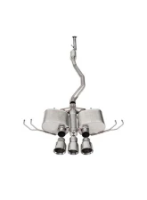 Corsa 2017-2021 Honda Civic Type R 3in Cat Back Exhaust - Polished Pro-Series Tri 4.5in Tip (Xtreme)                                     - 21302 - Image 3