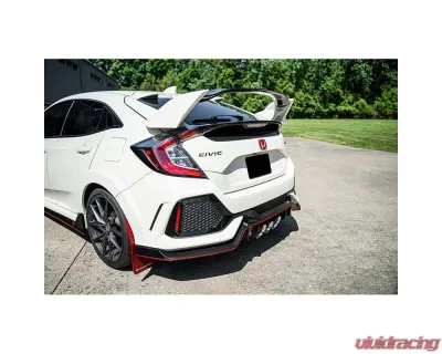 Corsa 2017-2021 Honda Civic Type R 3in Cat Back Exhaust - Polished Pro-Series Tri 4.5in Tip (Xtreme) - 21302