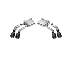 Corsa 2016-2024 Chevrolet Camaro SS / ZL1 Valved Axle-Back Exhaust w/ Carbon Fiber Quad Tips