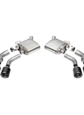 Corsa 2016-2024 Chevrolet Camaro SS / ZL1 Valved Axle-Back Exhaust w/ Carbon Fiber Quad Tips                                     - 21789CF - Image 4