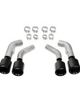 Corsa 4.5in Black Carbon Fiber Twin Tip Kit for 2016-2024 Chevrolet Camaro SS/ZL1                                     - 21835CFBLK - Image 4