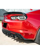 Corsa 4.5in Black Carbon Fiber Twin Tip Kit for 2016-2024 Chevrolet Camaro SS/ZL1                                     - 21835CFBLK - Image 3