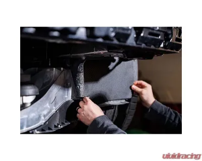 Corsa 2023-2024 Chevrolet Corvette C8 Z06 Black Out Heat Protection Shields - AC012