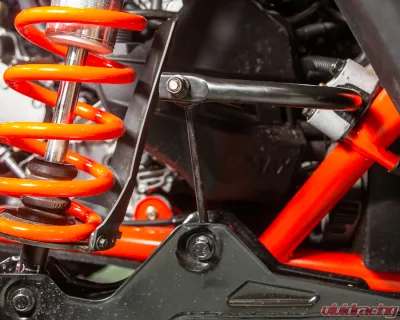 Agency Power Rear Adjustable Sway Bar Links Silver Can-Am Maverick X3 RS DS RC Turbo - AP-BRP-X3-210S