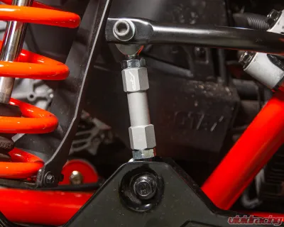 Agency Power Rear Adjustable Sway Bar Links Silver Can-Am Maverick X3 RS DS RC Turbo - AP-BRP-X3-210S