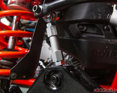 Agency Power Rear Adjustable Sway Bar Links Silver Can-Am Maverick X3 RS DS RC Turbo - AP-BRP-X3-210S