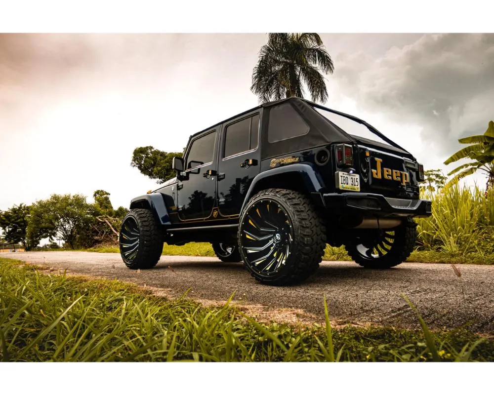 XF Off-Road XF-224 Wheel 20x9 5x127|5x139.7 12mm Gloss Black