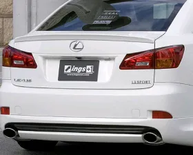 INGS LX Sport Rear Half Spoiler FRP Lexus IS350/250 06-11