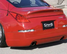 INGS LX Sport Rear Half Spoiler FRP Nissan 350Z 03-05