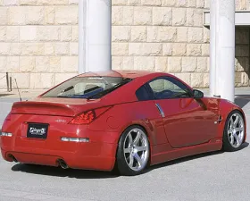 INGS LX Sport Rear Trunk Spoiler FRP Nissan 350Z 03-05