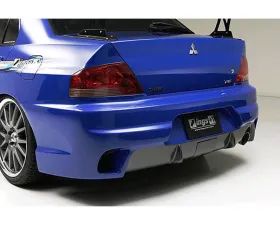 INGS N-Spec Rear Bumper FRP Mistubishi EVO VII 2/01-12/02