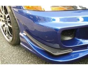 INGS N-Spec Front Canards Carbon Mitsubishi Evolution VIII | IX 2003-2007