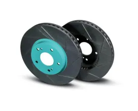 Project Mu SCR Coated Front Brake Rotors Subar Impreza WRX 07-11