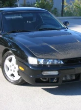 Seibon DV-Style Carbon Fiber Hood Nissan 240SX 1997-1998                                     - HD9798NS240-DV - Image 2