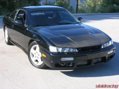 Seibon DV-Style Carbon Fiber Hood Nissan 240SX 1997-1998 - HD9798NS240-DV