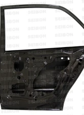 Seibon OE-Style Carbon Fiber Rear Doors Mitsubishi Lancer Evolution 2003-2006                                     - DD0305MITEVO8-R - Image 2