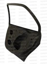 Seibon OE-Style Carbon Fiber Rear Doors Mitsubishi Lancer Evolution 2003-2006                                     - DD0305MITEVO8-R - Image 3