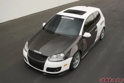 Seibon 10mm Wider Carbon Fiber Fenders - FF0607VWGTI