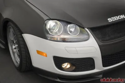 Seibon 10mm Wider Carbon Fiber Fenders - FF0607VWGTI