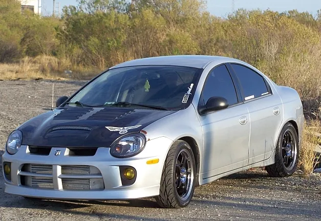 TWNのRadiant Pigment Hood 全4色 Seibon GT Style Carbon Fiber Hood, 03-05 Neon SRT-4, Hoods