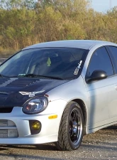 Seibon GT-Style Carbon Fiber Hood Dodge Neon SRT-4 2003-2005                                     - HD0305DGNESRT4-GT - Image 6