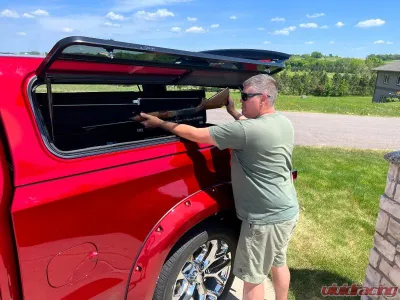 DU-HA Humpstor 70801 Exterior Portable Truck Storage w/ Mounting Bracket for Toppers - 70801