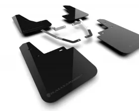 Rally Armor Black Mud Flap/Grey Logo Subaru Crosstrek 2024