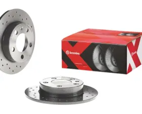 Brembo Premium UV Coated Front Xtra Cross Drilled Brake Rotor