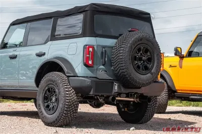 Corsa Turbo 2.75in Catback Dual Exhaust w/4in Straight-Cut Polished Tips Ford Bronco 2.7L Turbo 2-Door 2021+ - 21210